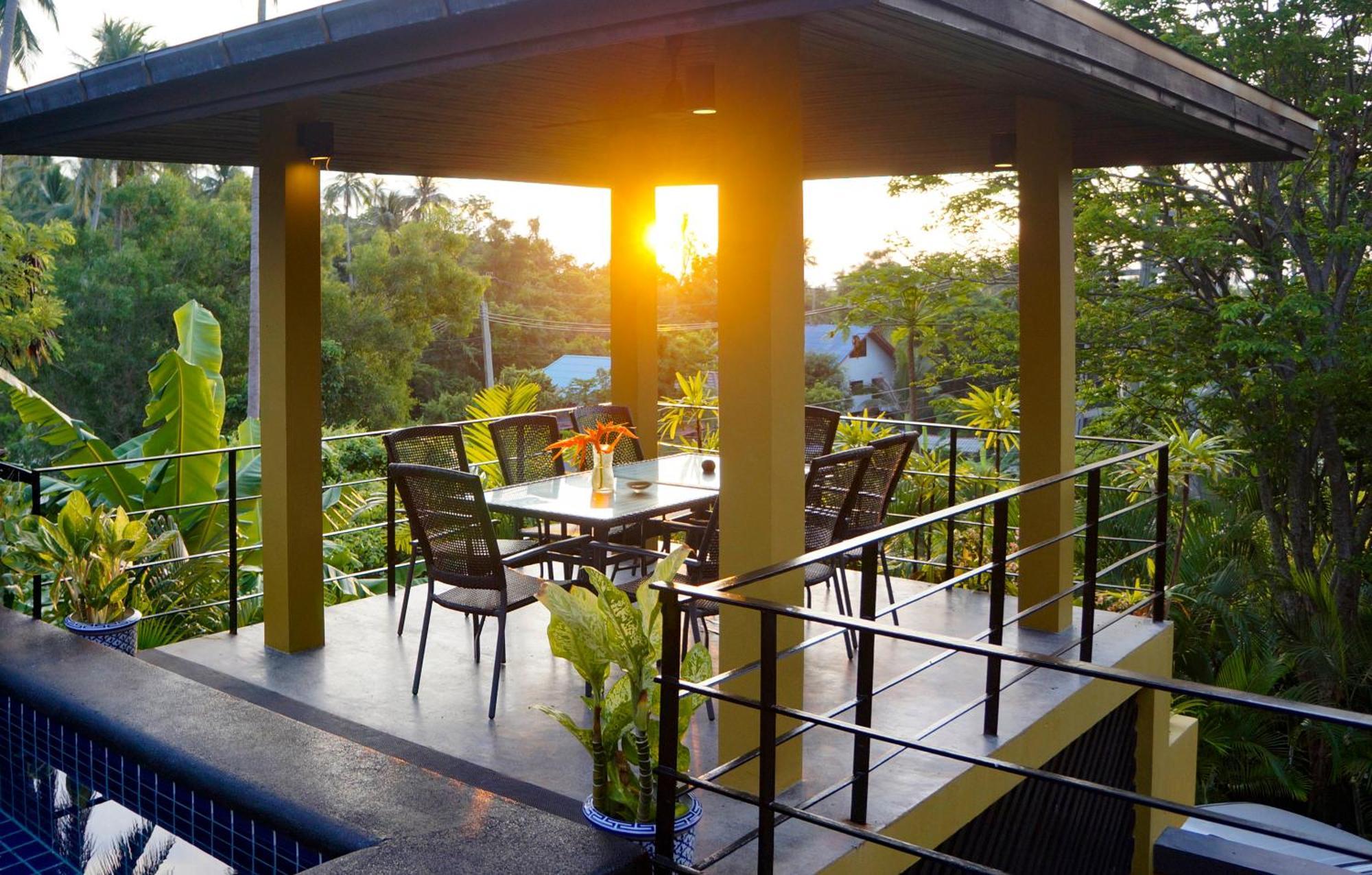 Butterfly Garden Villa Laem Set Beach Exterior foto